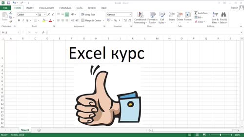 Основни насоки за курса. Версии на Excel