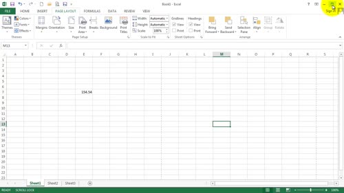 Запознаване с интерфейса на Excel
