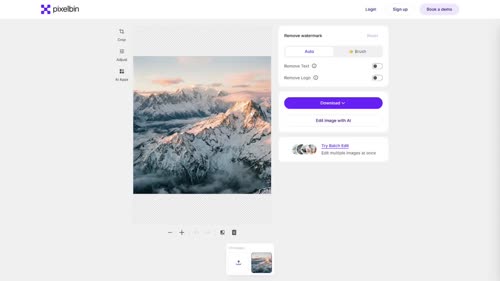 Премахване на воден знак от AI изображения