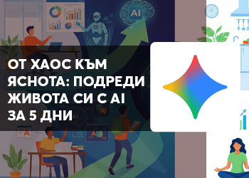 От хаос към пълна яснота: Подреди живота си с AI за 5 дни