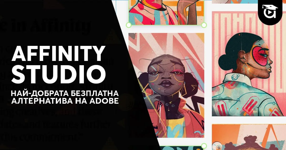 Affinity Studio: Безплатната алтернатива за дизайн