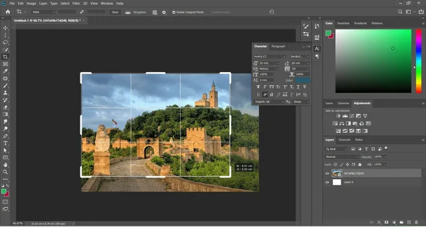 crop tool
