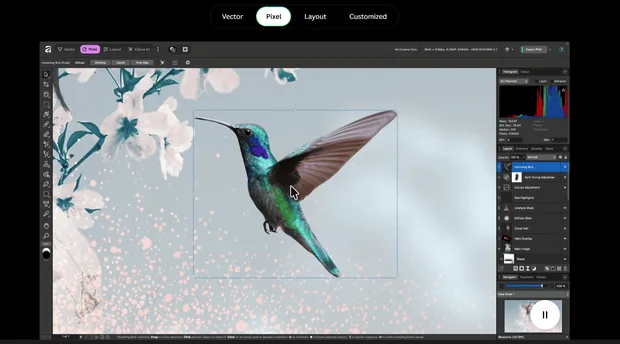 affinity studio за фото обработка