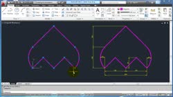 Модифициране на геометрични фигури чрез pedit и trim
