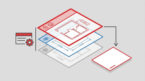 Основни принципи за организация на чертежите чрез слоеве (Layers)