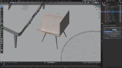 Моделиране на възглавничка за стол