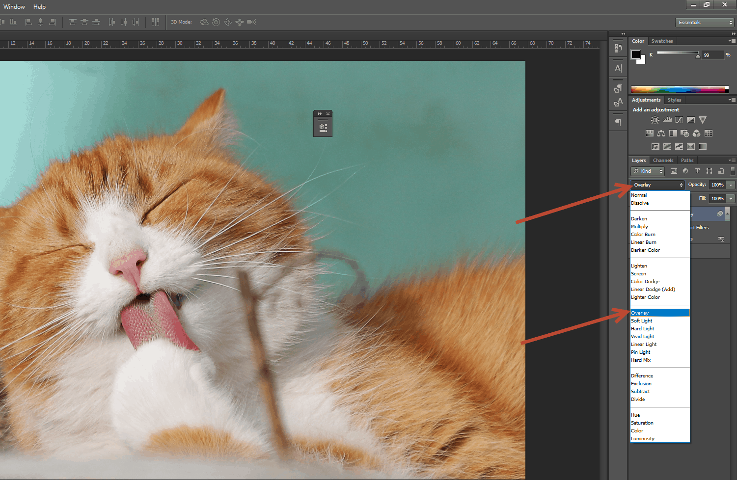 Как да редактираме smart filters във Photoshop?