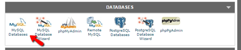 MySQL Databases cPanel