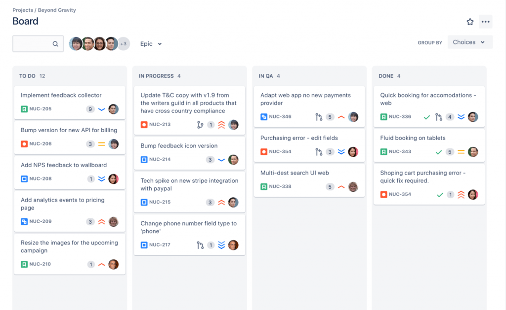 Jira kanban boards