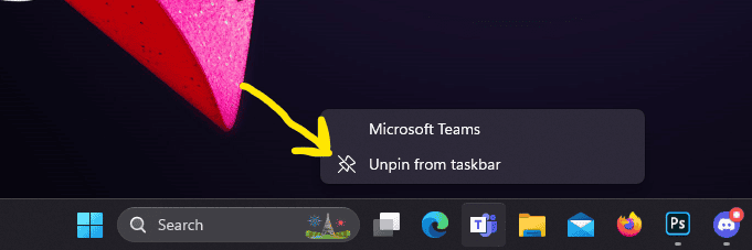 Windows лента със задачи (taskbar)