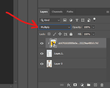 photoshop създаване на дизайн на тениска - multiply - aula.bg