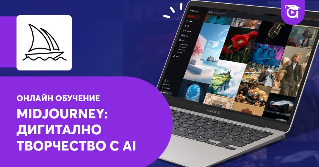 AI курс "Midjourney" в Aula.bg