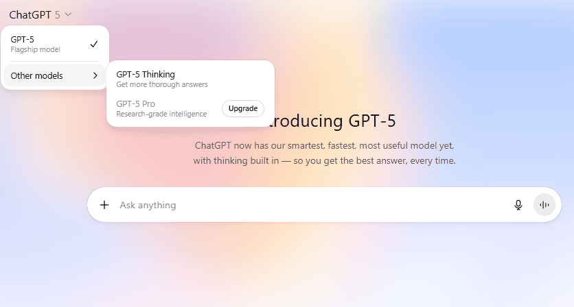 ChatGPT-5