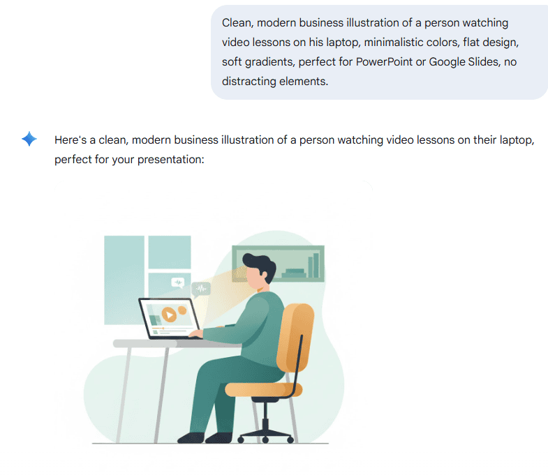 изображения с AI за презентации