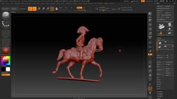Zbrush low-poly export