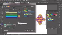 Цветови хармонии с Color Guide и преоцветяване с Recolor Artwork (Упражнение)