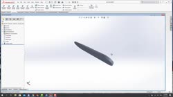 Създаване на surface loft от 3D скица използвайки избора на контури