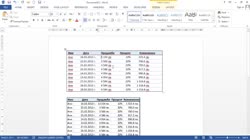 Импортиране на таблици от Excel в Word
